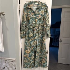 Floral Long Sleeve Dress